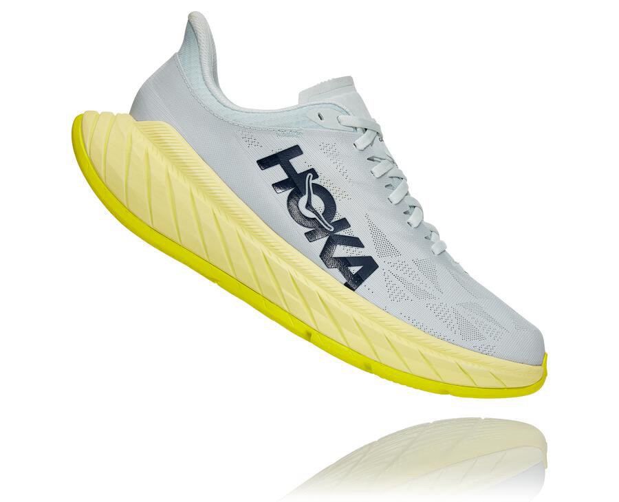 Hoka One One Hardloopschoenen Heren - Carbon X 2 - Wit - PZ1576938